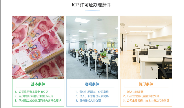 长乐ICP许可证办理条件